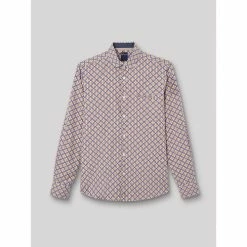 Devred Chemise slim imprimée for Chemises Couleur Sand