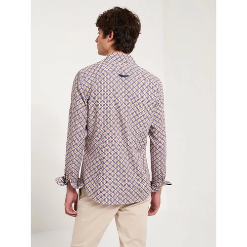 Devred Chemise slim imprimée for Chemises Couleur Sand – Image 3