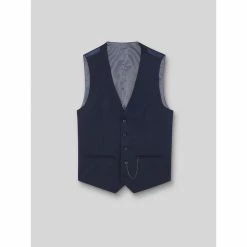 Devred Gilet coordonnable uni for Costumes et cravates Couleur Dark Navy
