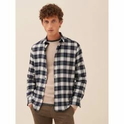 Devred Chemise ville unie en velours for Chemises Couleur Beige Kaki