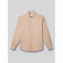 Devred Chemise slim unie for Chemises Couleur Beige Kaki