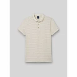 Devred Polo à manches courtes en coton bi-color for T-shirts & Polos Couleur Ficelle