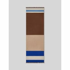 Devred Echarpe homme à rayures for Accessoires textile Couleur Bleu Klein