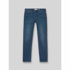 Devred Jean couleur slim délavé for Jeans Couleur Bleu Ocean