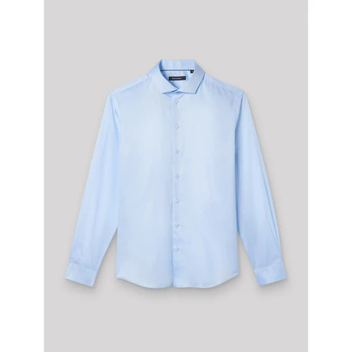 Devred Chemise slim repassage facile for Chemises Couleur Bleu Azur