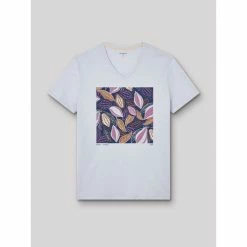 Devred Tee shirt à motif placé devant for T-shirts & Polos Couleur Bleu Doux