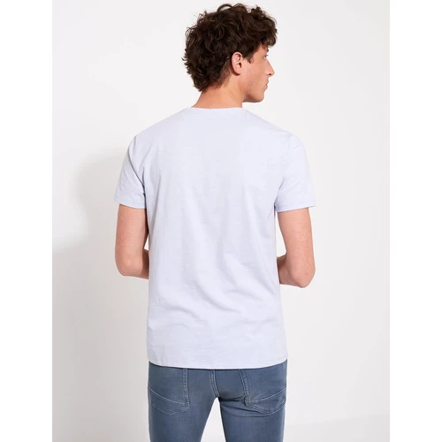 Devred Tee shirt à motif placé devant for T-shirts & Polos Couleur Bleu Doux – Image 3