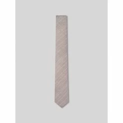 Devred Cravate en soie mélangé faux uni for Costumes et cravates Couleur Beige