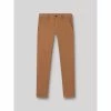 Devred Chino slim en coton élasthane uni for Pantalons Couleur Noisette