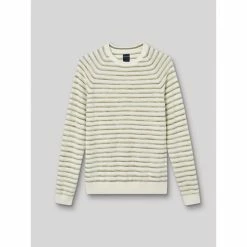 Devred Pull col rond en Coton Bio for Pulls & Gilets Couleur Blanc Neige