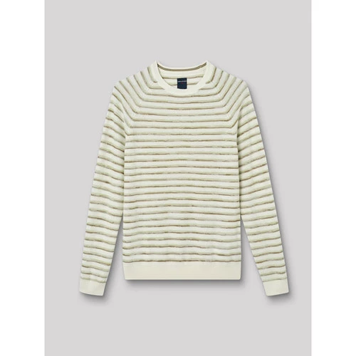 Devred Pull col rond en Coton Bio for Pulls & Gilets Couleur Blanc Neige