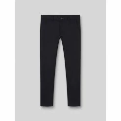 Devred Chino slim en coton élasthane uni for Pantalons Couleur Noir