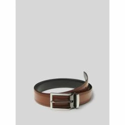 Devred Ceinture homme ville for Accessoires textile Couleur Cognac