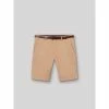 Devred Bermuda casual homme uni for Shorts & Bermudas Couleur Officier