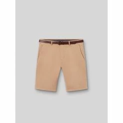 Devred Bermuda casual homme uni for Shorts & Bermudas Couleur Officier