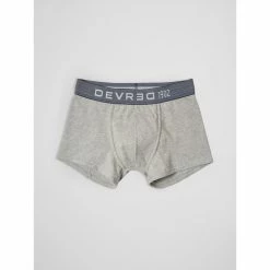 Devred Boxer en coton élasthanne uni for Caleçons Couleur Gris Chine Clair