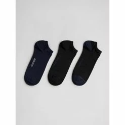 Devred Lot de 3 paires de socettes uni for Chaussettes et collants Couleur Noir