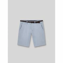 Devred Bermuda casual homme uni for Shorts & Bermudas Couleur Bleu Doux