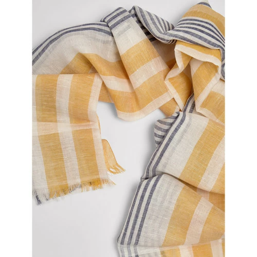 Devred Echarpe en coton/lin rayé for Accessoires textile Couleur Samora – Image 3