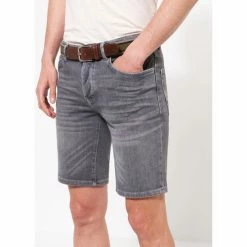 Devred Bermuda casual homme uni for Shorts & Bermudas Couleur Gris