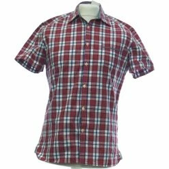 Devred Chemise Manches Courtes 38 - T2 - M for Chemises Couleur Rouge
