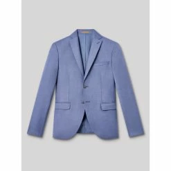 Devred Veste coordonnable extraslim faux uni for Costumes et cravates Couleur Bleu Gitane