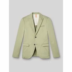 Devred Veste coordonnable slim uni for Costumes et cravates Couleur Vert Amande
