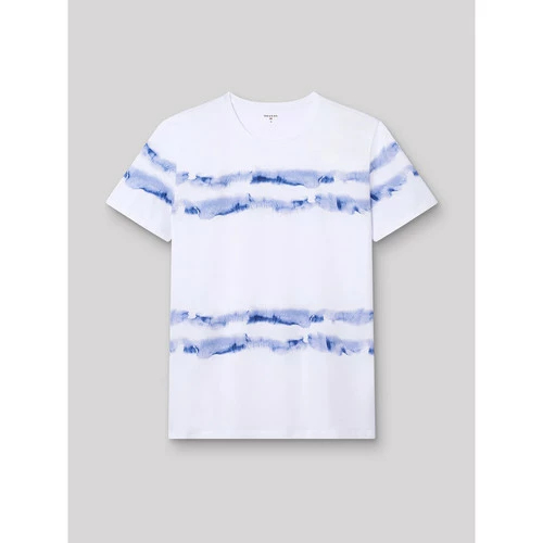 Devred Tee shirt en coton rayé for T-shirts & Polos Couleur Blanc