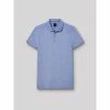 Devred Polo à manches courtes en coton chiné for T-shirts & Polos Couleur Lavandin