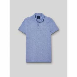 Devred Polo à manches courtes en coton chiné for T-shirts & Polos Couleur Lavandin