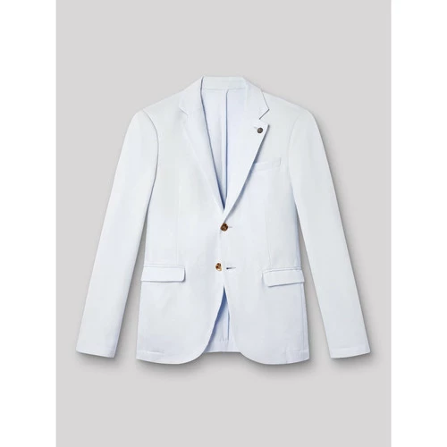 Devred Veste coordonnable slim uni for Costumes et cravates Couleur Bleu Doux