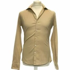 Devred Chemise Manches Longues 38 - T2 - M for Chemises Couleur Beige