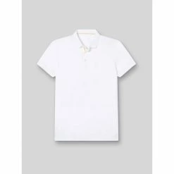 Devred Polo à manches courtes en coton uni for T-shirts & Polos Couleur Blanc