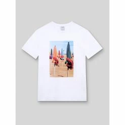 Devred Tee shirt en coton imprimé for T-shirts & Polos Couleur Blanc