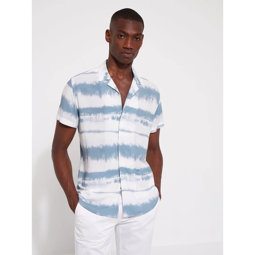 Devred Chemise slim imprimée for Chemises Couleur Blanc