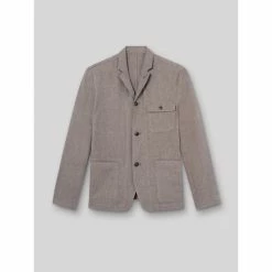 Devred Veste coordonnable slim en coton/lin uni for Costumes et cravates Couleur Officier