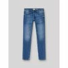 Devred Jean slim en coton élasthane délavé for Jeans Couleur Denim