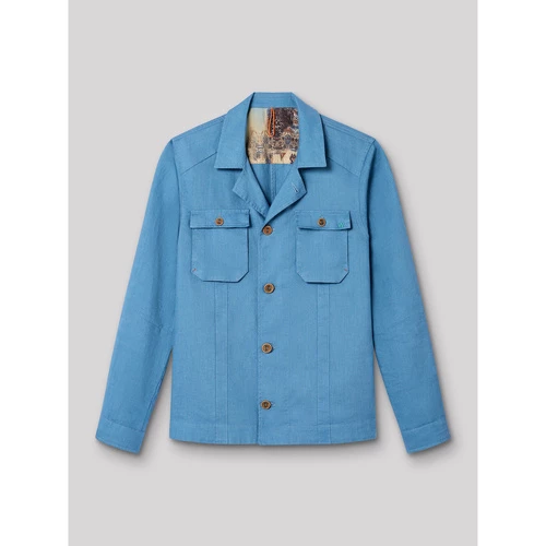 Devred Veste coordonnable uni for Costumes et cravates Couleur Bleu Gitane