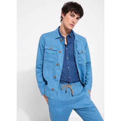 Devred Veste coordonnable uni for Costumes et cravates Couleur Bleu Gitane – Image 2