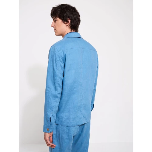 Devred Veste coordonnable uni for Costumes et cravates Couleur Bleu Gitane – Image 3