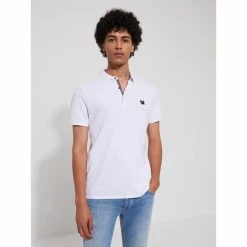 Devred POLO MC MAILLE FINE HOMME for T-shirts & Polos Couleur Blanc