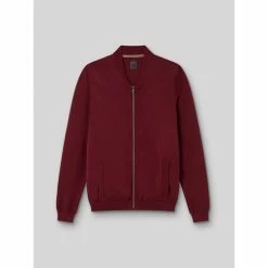 Devred Cardigan col teddy en Coton for Pulls & Gilets Couleur Prune