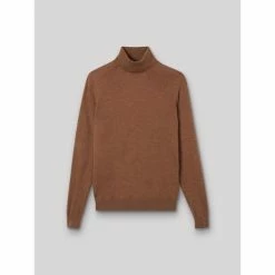 Devred Pull col roulé en laine mérinos for Pulls & Gilets Couleur Camel