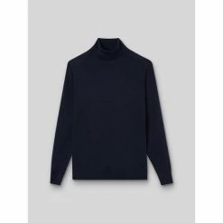 Devred Pull col roulé en laine mérinos for Pulls & Gilets Couleur Dark Navy