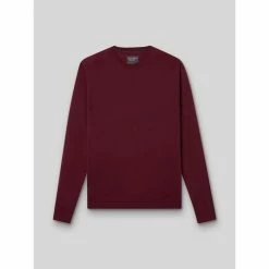 Devred Pull col rond en laine mérinos for Pulls & Gilets Couleur Prunelle