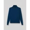 Devred Pull col roulé en laine mérinos for Pulls & Gilets Couleur Bleu Canard