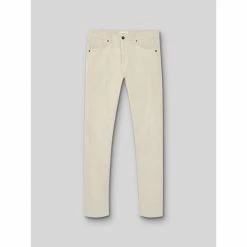 Devred Jean couleur slim en coton élasthane uni for Jeans Couleur Beige Ficelle