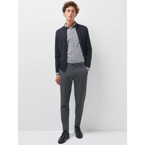 Devred Cardigan zippé en laine certifiée for Pulls & Gilets Couleur Anthracite Chine – Image 3