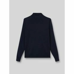 Devred Pull col cheminé en laine mérinos for Pulls & Gilets Couleur Dark Navy