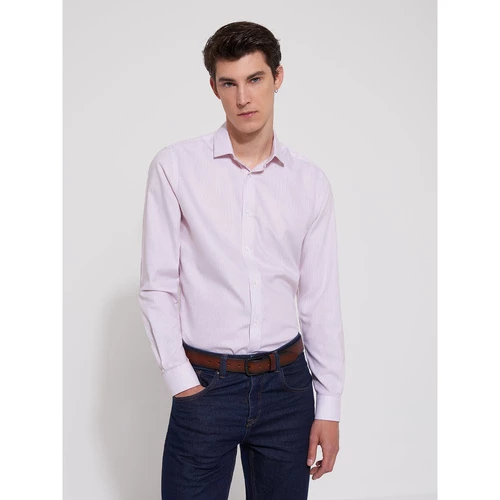 Devred Chemise ville Ă rayures for Chemises Couleur Rouge Ocre